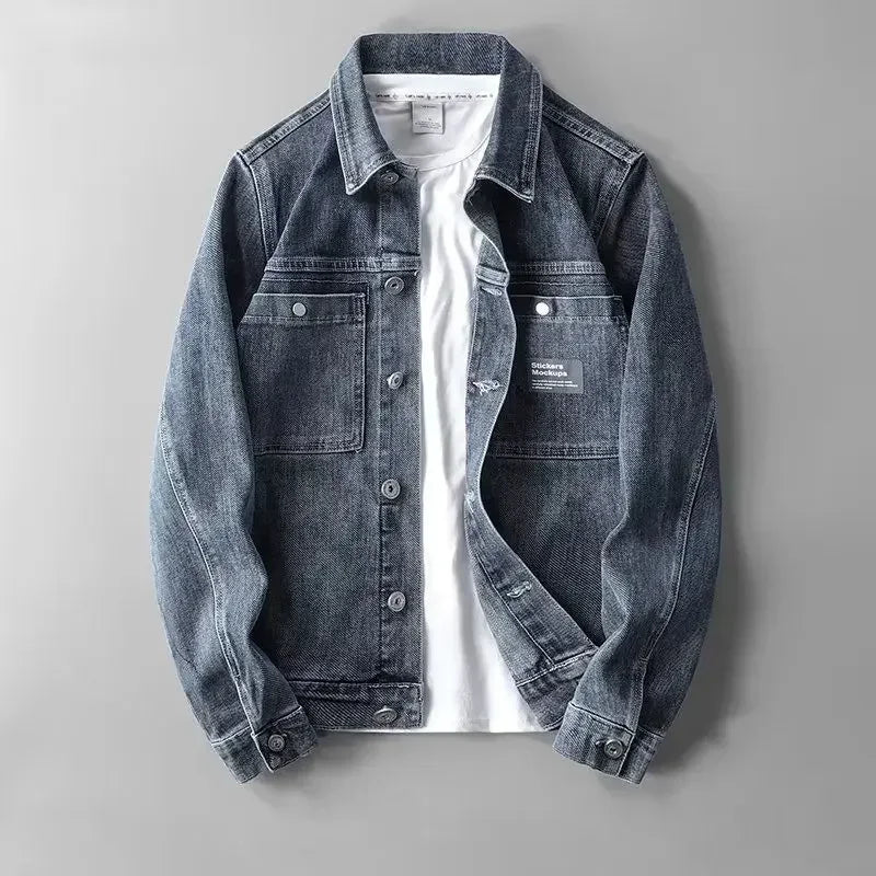 Denim Jean Jacket Button Up