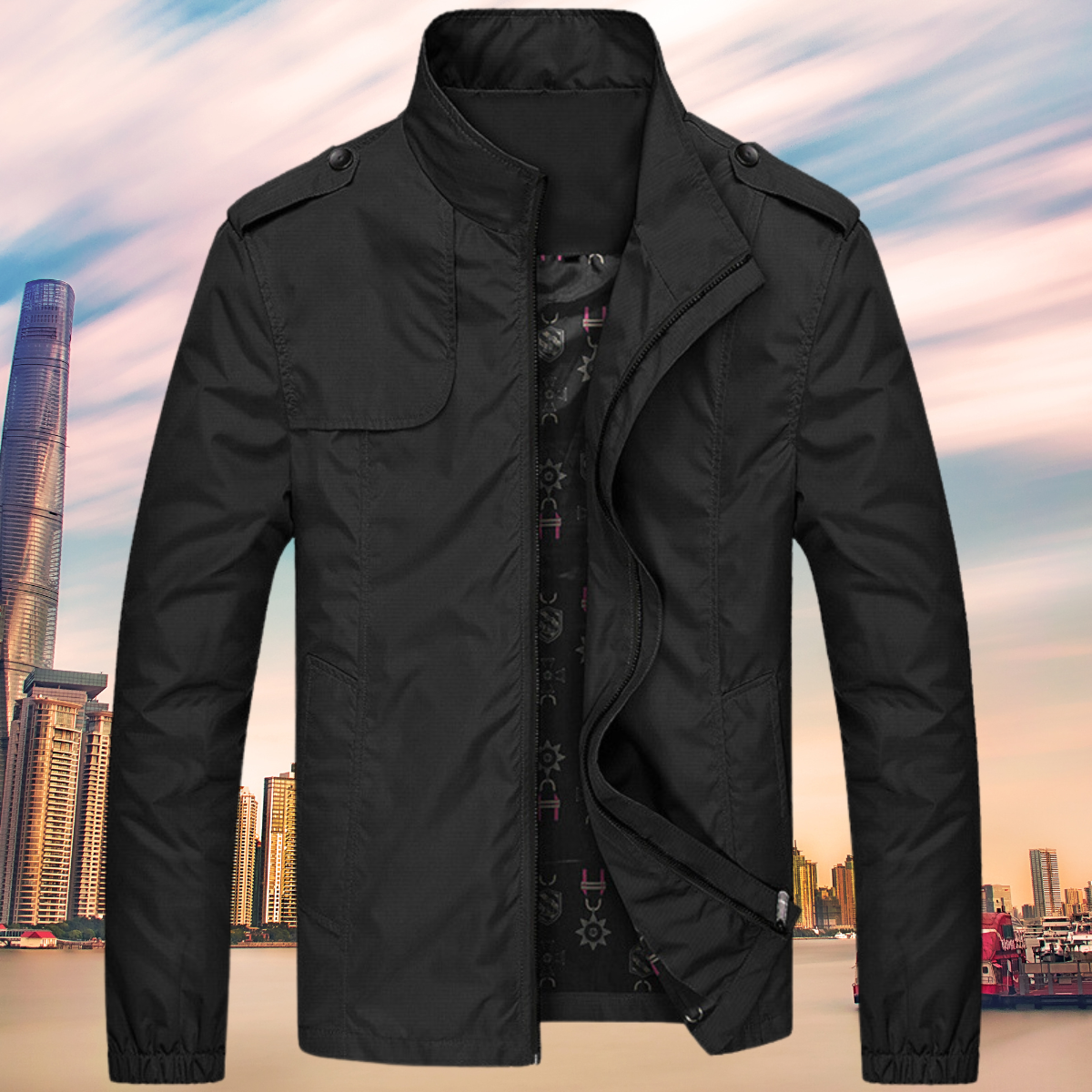 Stylish Waterproof and Windproof Jacket