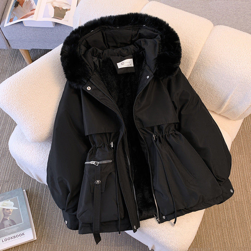 Luxurious and warm winter coat for women