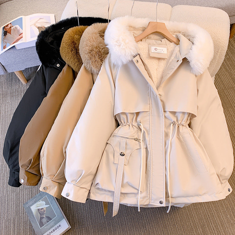 Luxurious and warm winter coat for women