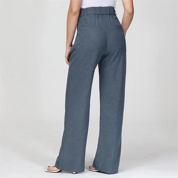 Women's High-Waisted Flared Trousers – Elegant Fit, Stylish Design, Perfect for Casual and Formal Looks