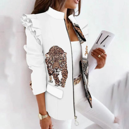 Women's Printed Blazer